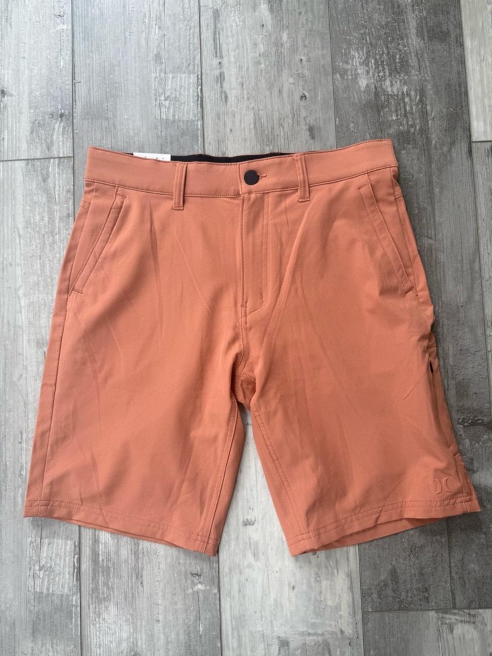 Hurley Trek Hybrid Shorts 30 Orange 20” NWT Amphibian 4-Way Stretch
